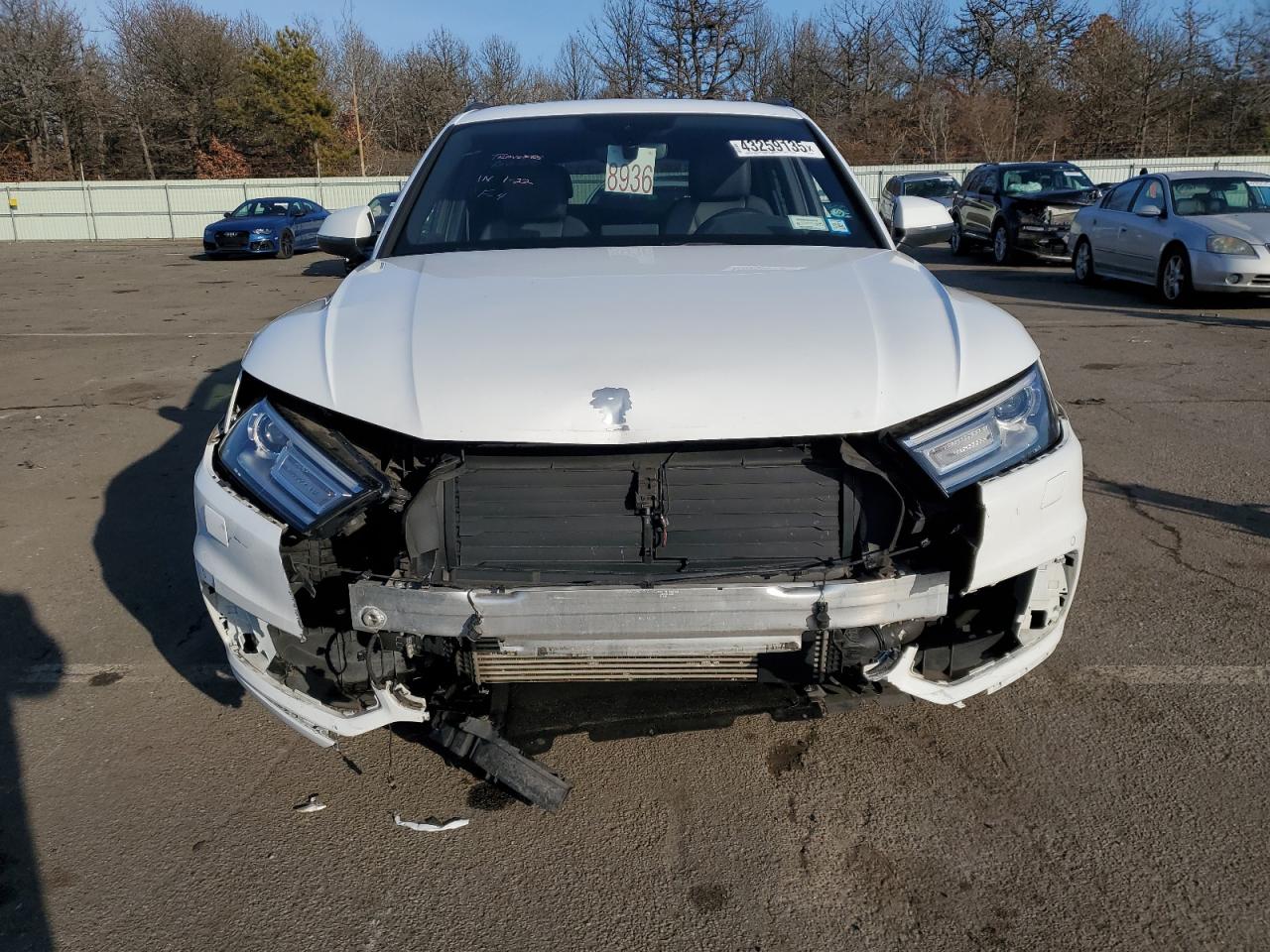 2020 Audi Q5 VIN WA1ANAFY8L2098240 Copart auction photo, front end / minor dent/scratches damage thumbnail 5