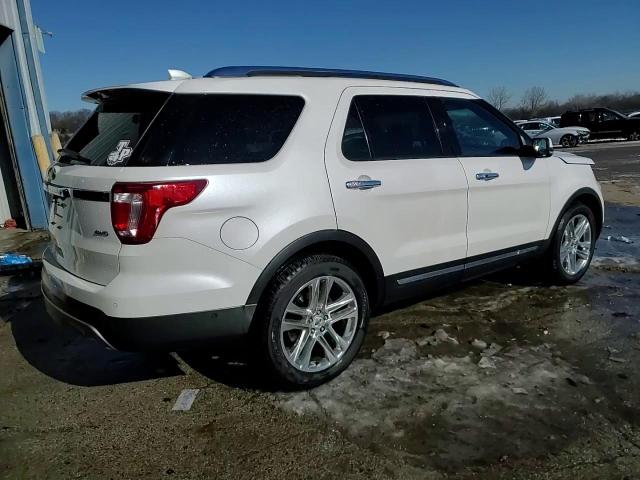 2017 Ford Explorer VIN 1FM5K8F83HGB60853 Copart auction photo, front end / side damage thumbnail 14
