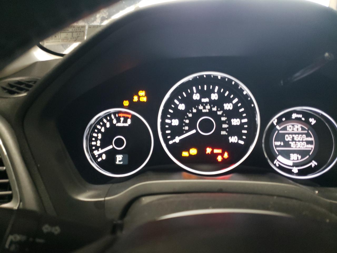 2017 Honda HR-V VIN 3CZRU6H79HM705480 Copart auction photo, side damage thumbnail 9