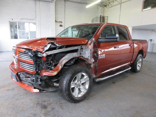 2013 RAM 1500 VIN 1C6RR7MT4DS614058 Copart auction photo, all over damage thumbnail 2