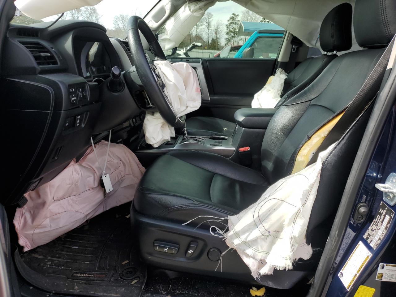 2020 Toyota 4Runner VIN JTEBU5JR9L5781062 Copart auction photo, front end damage thumbnail 7