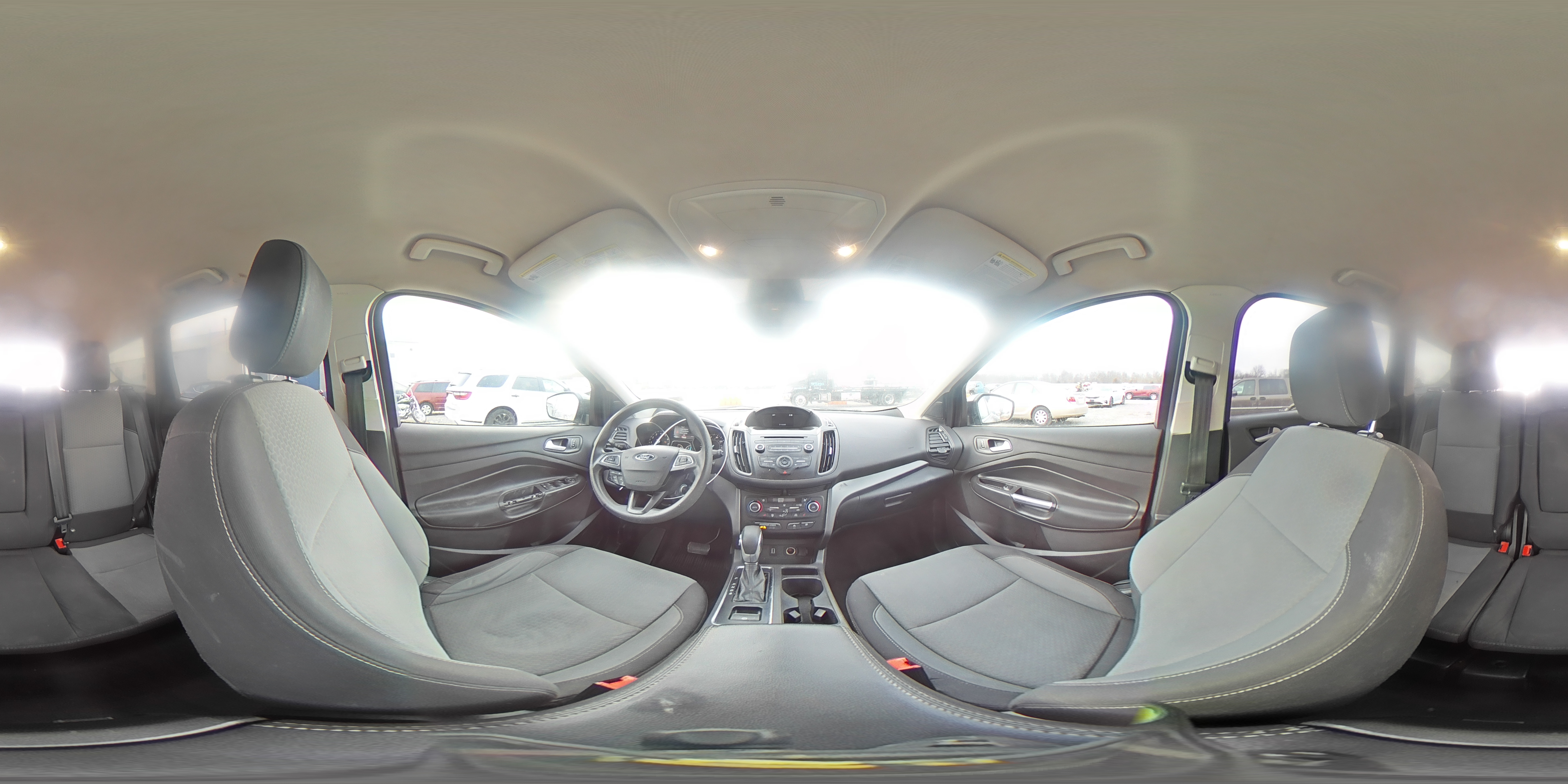 2018 Ford Escape VIN 1FMCU0GD9JUB85410 Copart auction photo, front end / side damage thumbnail 16