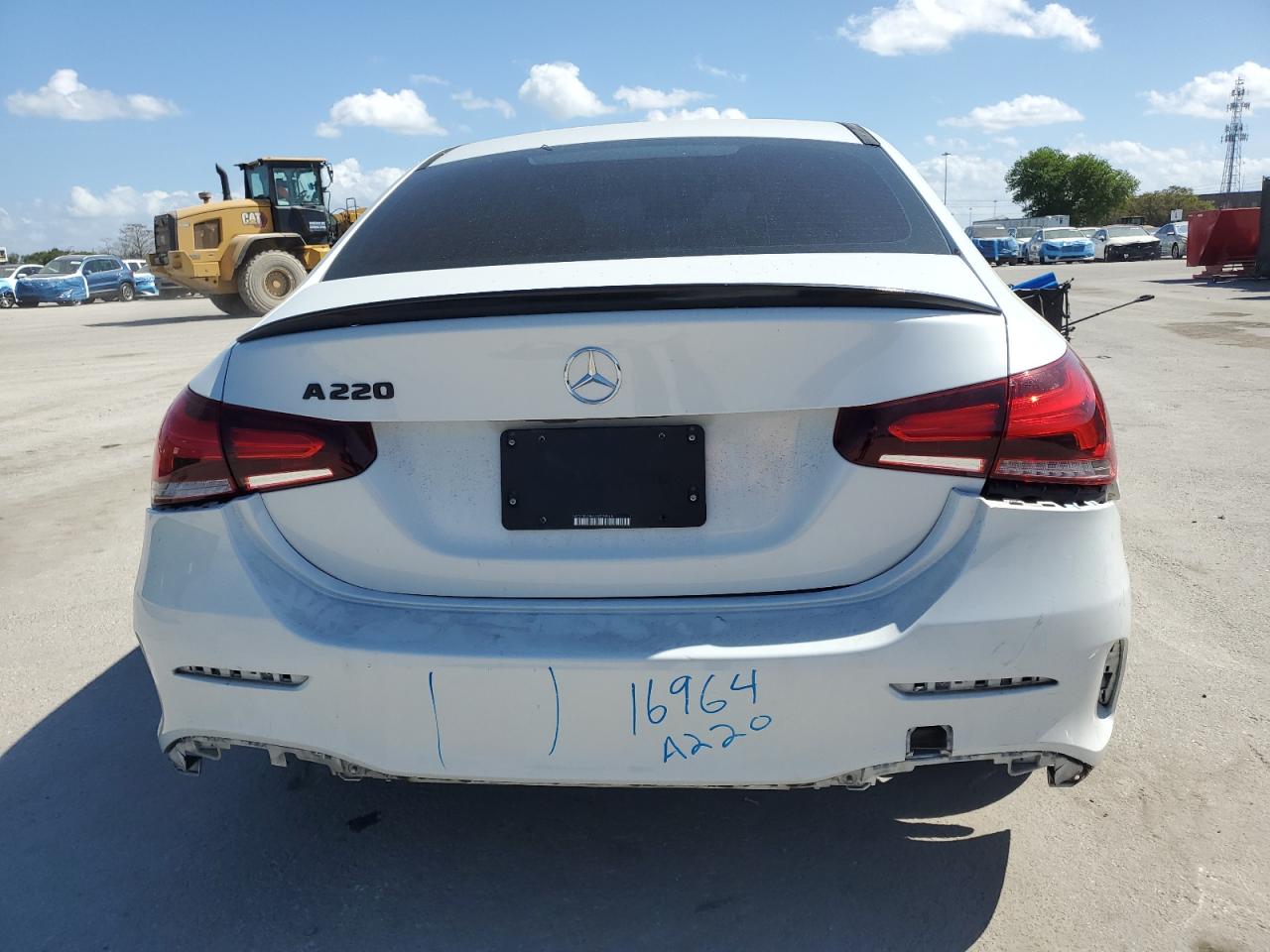 2019 Mercedes-Benz A-klasse VIN WDD3G4EB7KW026966 Copart auction photo, front end / side damage thumbnail 6