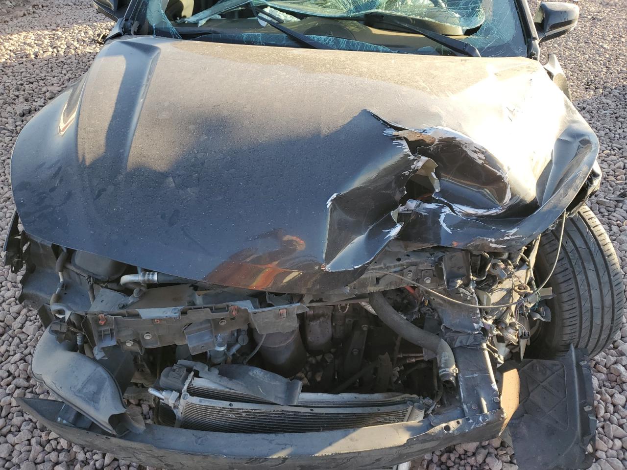 2015 Chevrolet Malibu VIN 1G11D5SL0FF260166 Copart auction photo, front end damage thumbnail 11