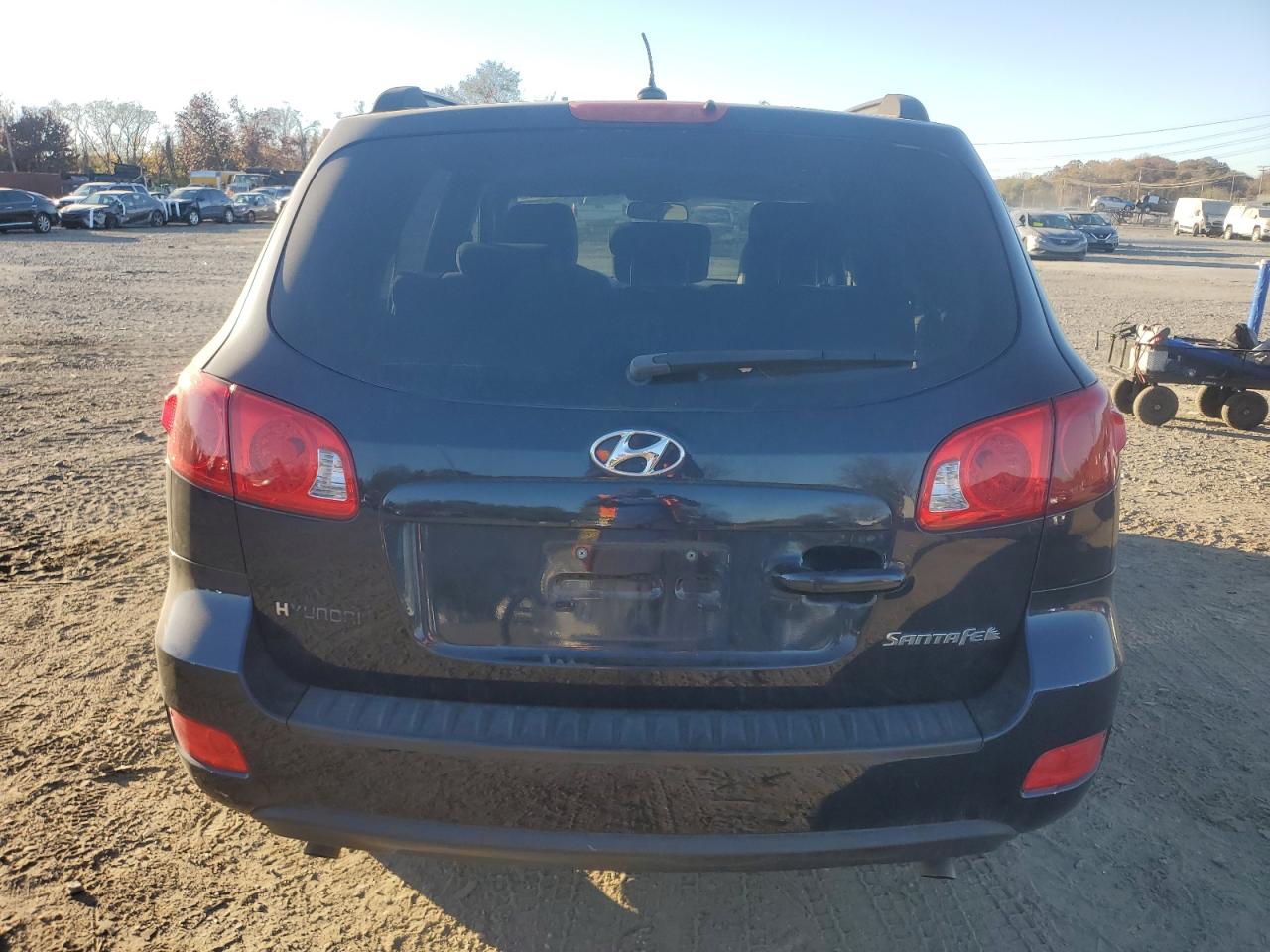 2008 Hyundai Santa Fe VIN 5NMSG13D58H130425 Copart auction photo, front end damage thumbnail 6