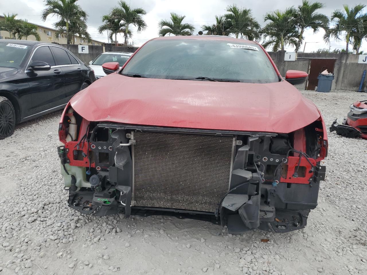 2018 Honda Civic VIN 2HGFC2F51JH511523 Copart auction photo, front end damage thumbnail 5