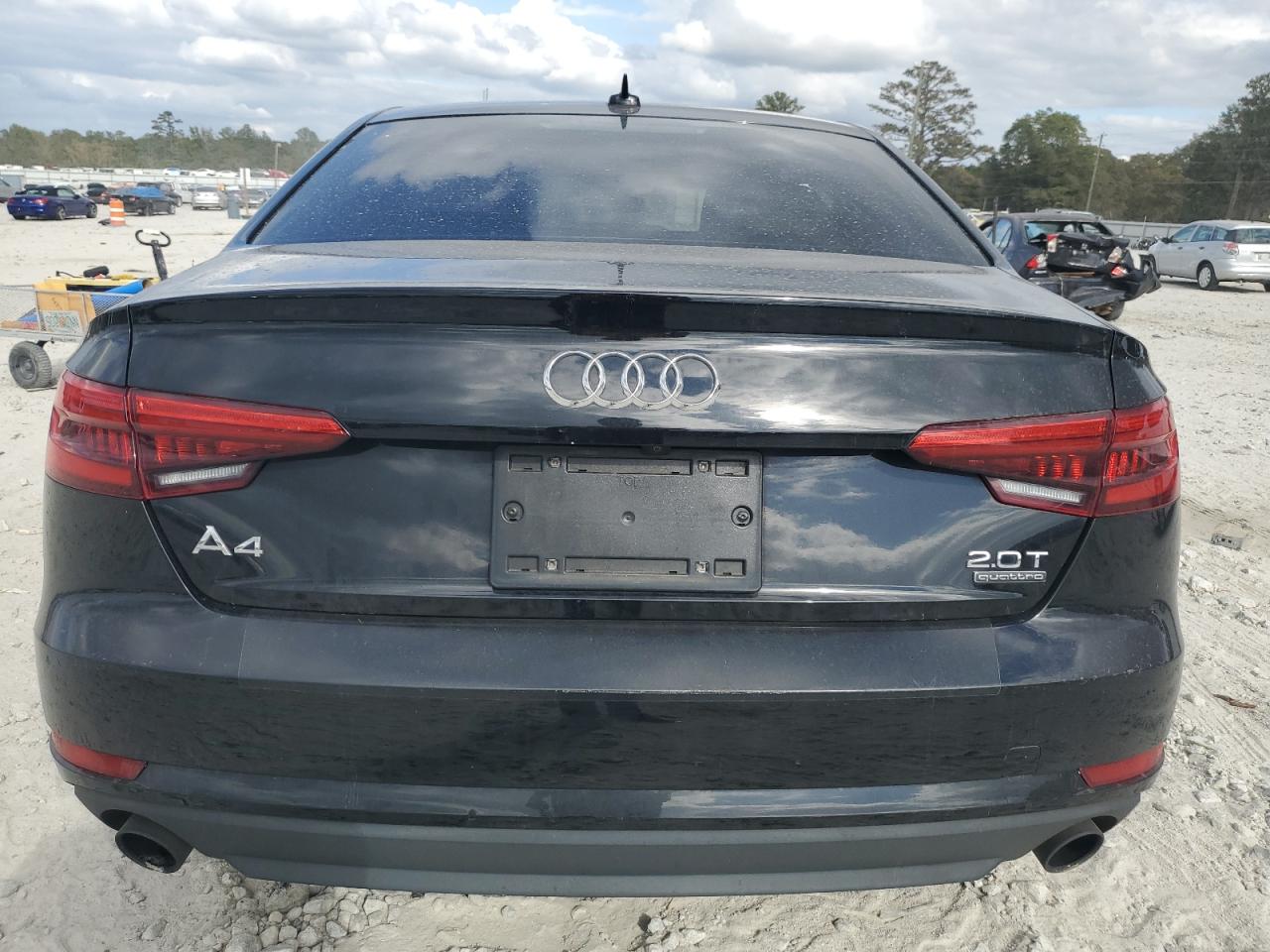 2017 Audi A4 VIN WAUANAF46HN033599 Copart auction photo, water/flood damage thumbnail 6