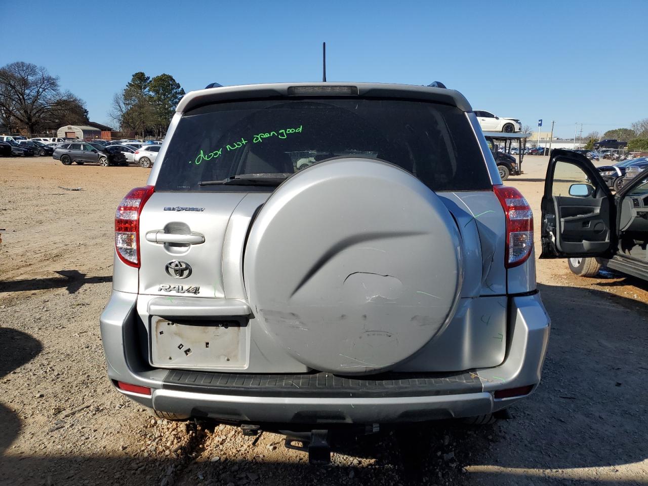 2012 Toyota RAV 4 VIN 2T3KK4DV5CW016520 Copart auction photo, rear end damage thumbnail 6