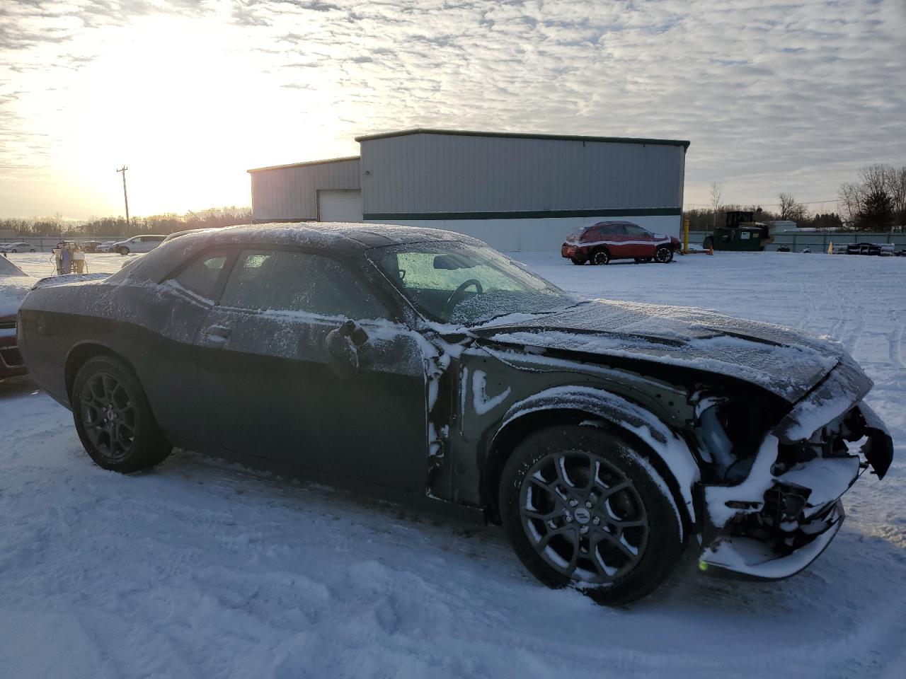 2018 Dodge Challenger VIN 2C3CDZGG9JH341522 Copart auction photo, front end / side damage thumbnail 4