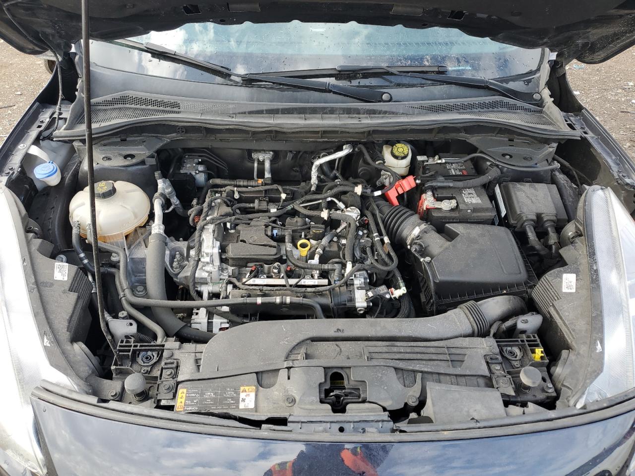 2021 Ford Escape VIN 1FMCU0G62MUA05917 Copart auction photo, front end / side damage thumbnail 12