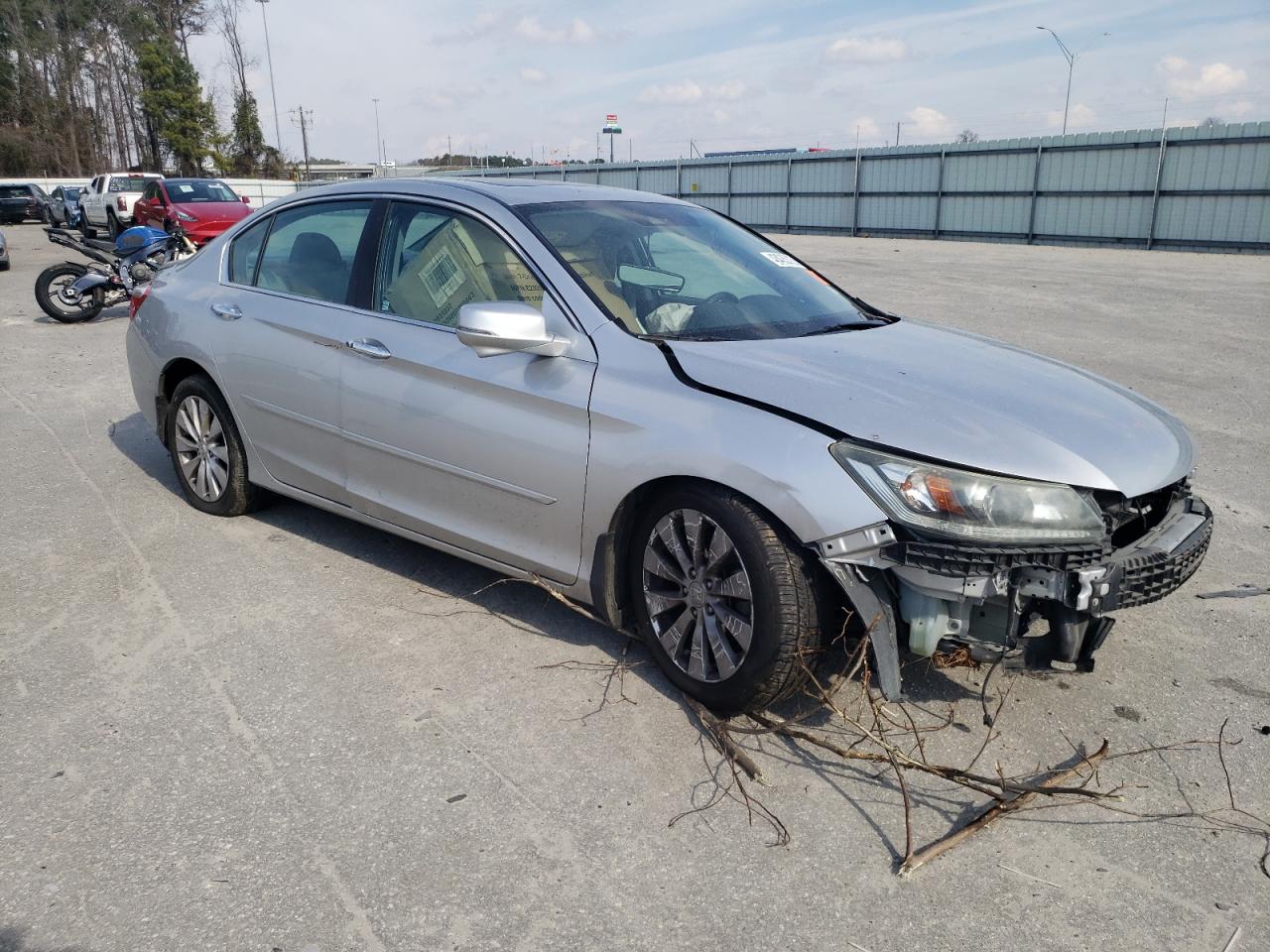 2014 Honda Accord VIN 1HGCR2F88EA224700 Copart auction photo, all over / undercarriage damage thumbnail 4