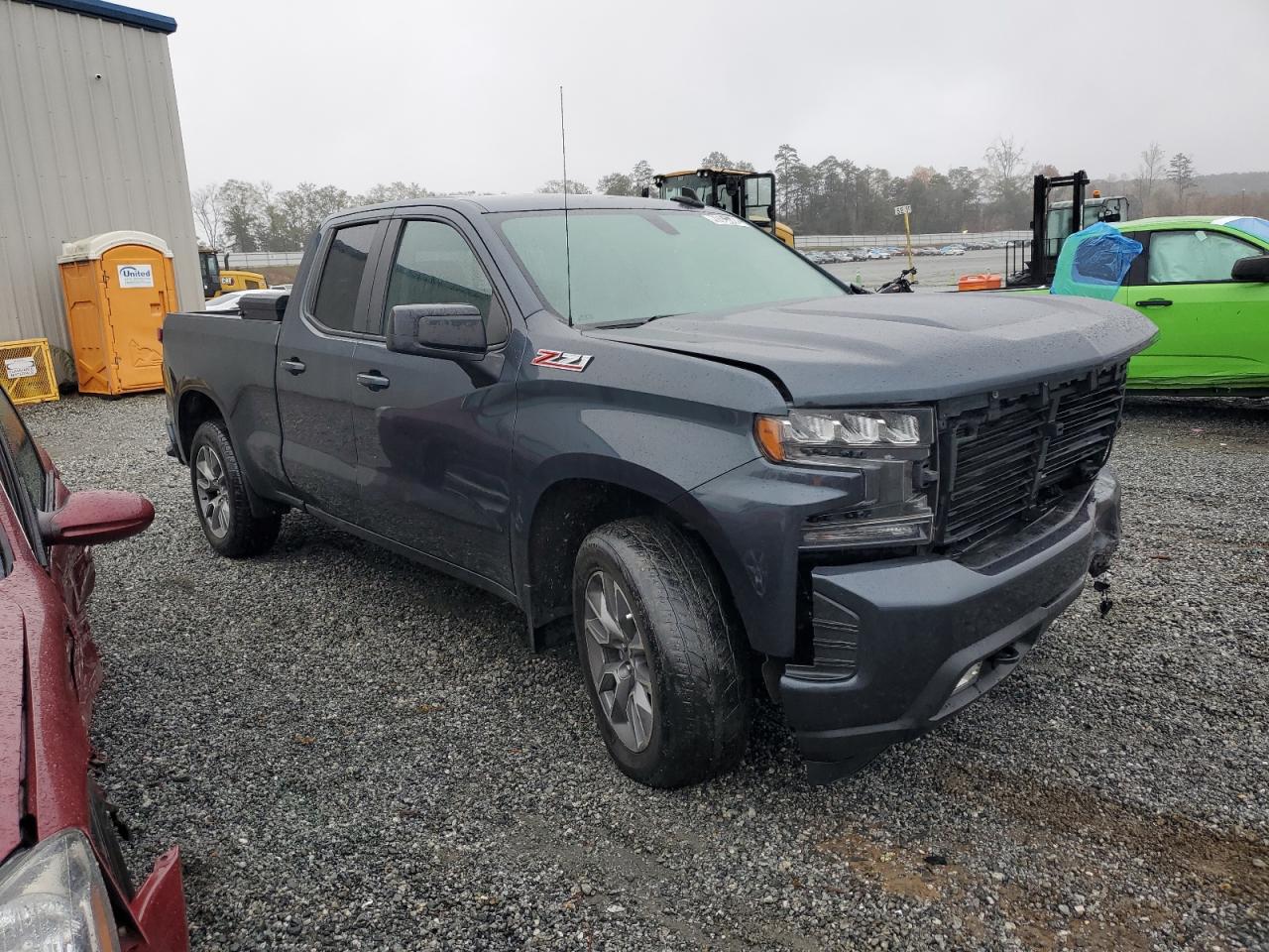 2019 Chevrolet Silverado VIN 1GCRYEED8KZ327396 Copart auction photo, frame damage damage thumbnail 4