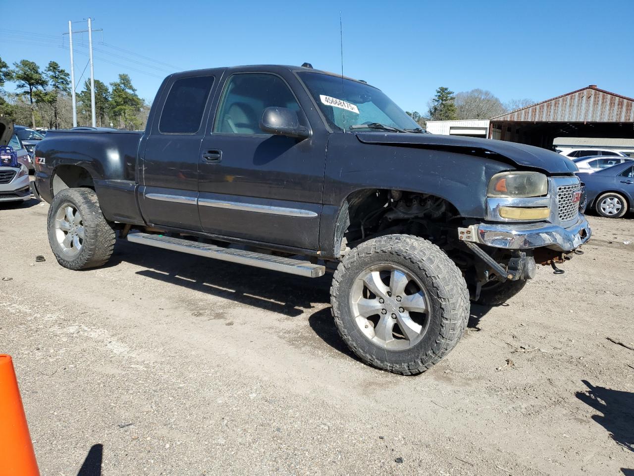 2004 GMC Sierra VIN 1GTEK19T44Z121652 Copart auction photo, front end damage thumbnail 4