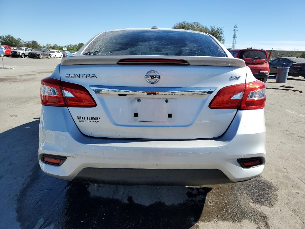 2016 Nissan Sentra VIN 3N1AB7AP0GY238937 Copart auction photo, front end / side damage thumbnail 6