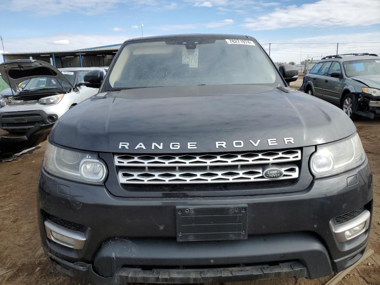 2017 Land Rover Range Rover VIN SALWR2FV6HA134234 Copart auction photo, front end damage thumbnail 5