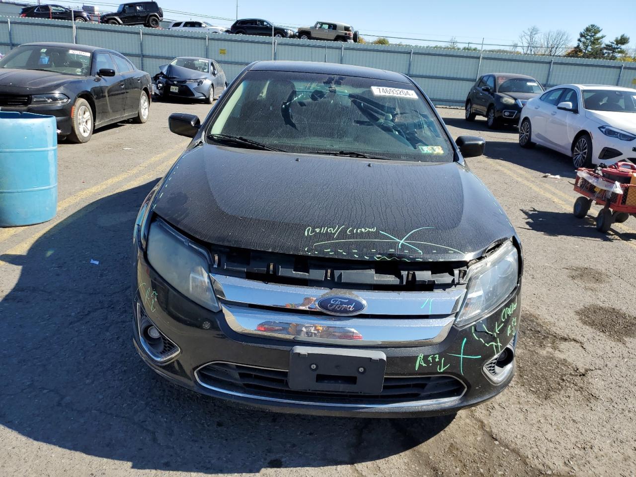2010 Ford Fusion VIN 3FAHP0CG4AR103954 Copart auction photo, front end damage thumbnail 5