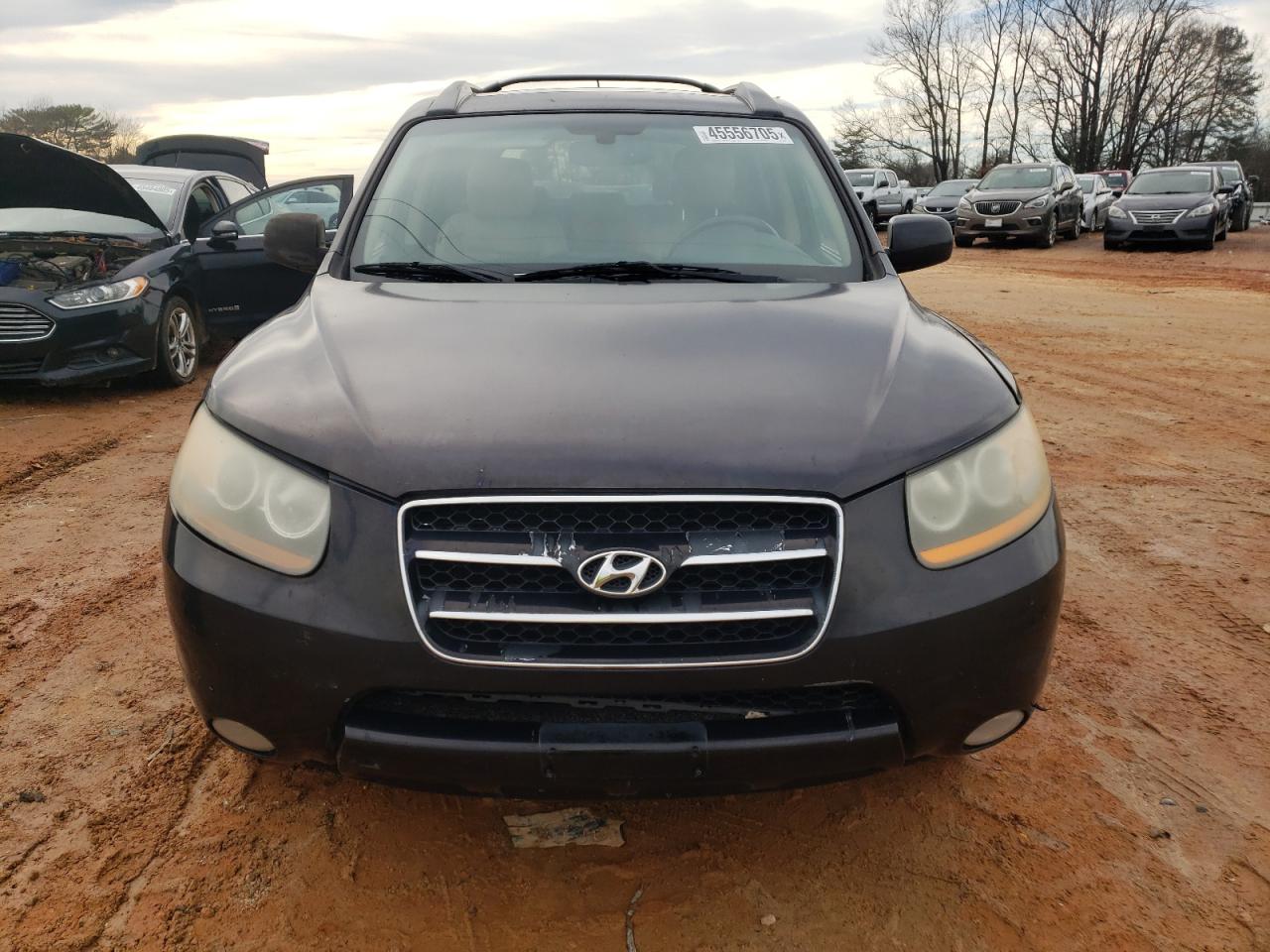 2009 Hyundai Santa Fe VIN 5NMSH13E69H255487 Copart auction photo, mechanical damage thumbnail 5