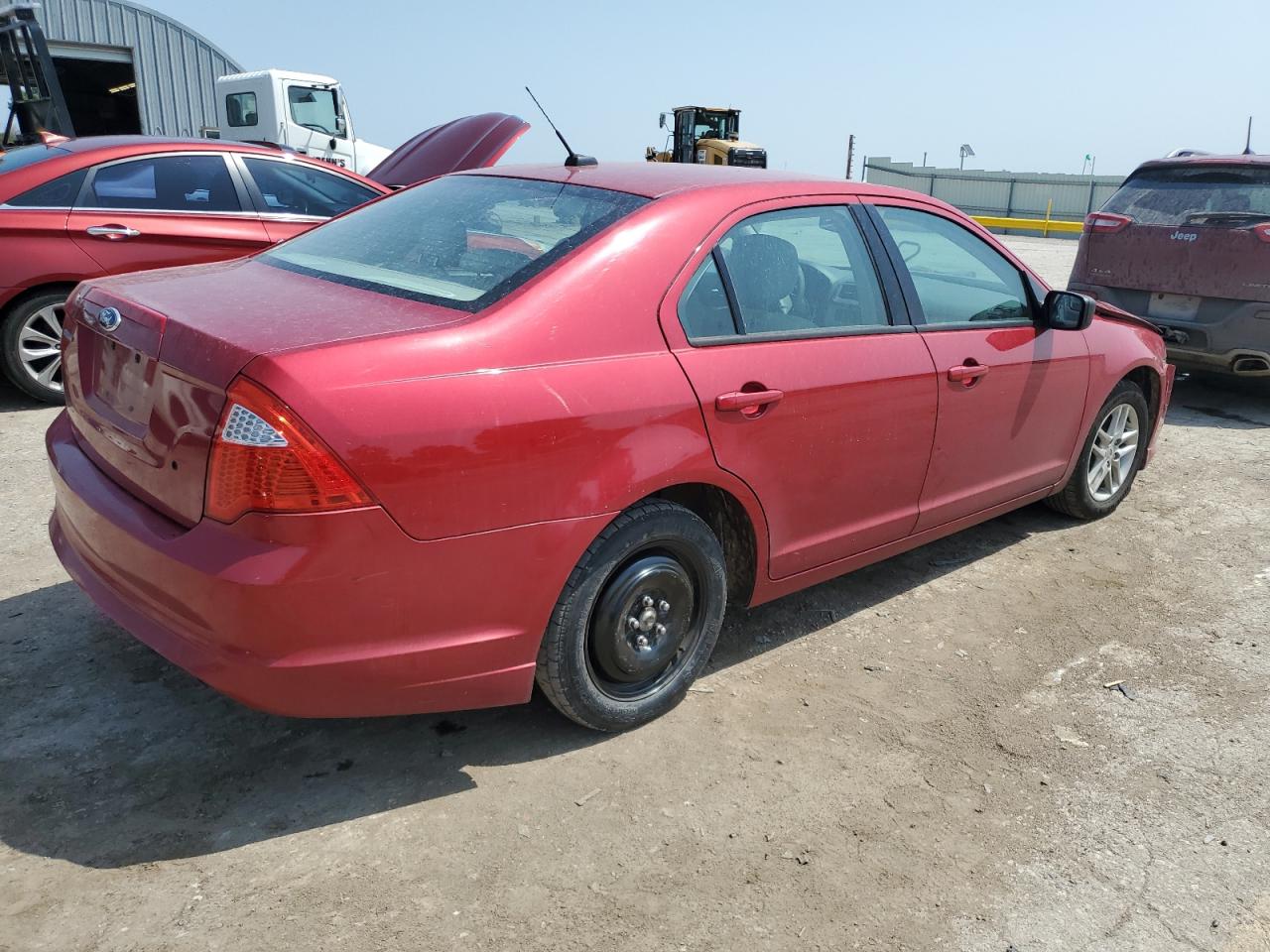 2012 Ford Fusion VIN 3FAHP0GA7CR365010 Copart auction photo, front end damage thumbnail 3