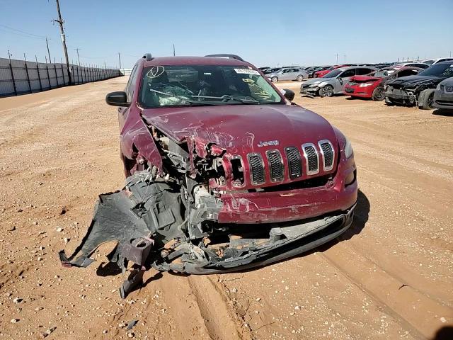2016 Jeep Grand Cherokee VIN 1C4PJLAB8GW346687 Copart auction photo, front end / side damage thumbnail 12