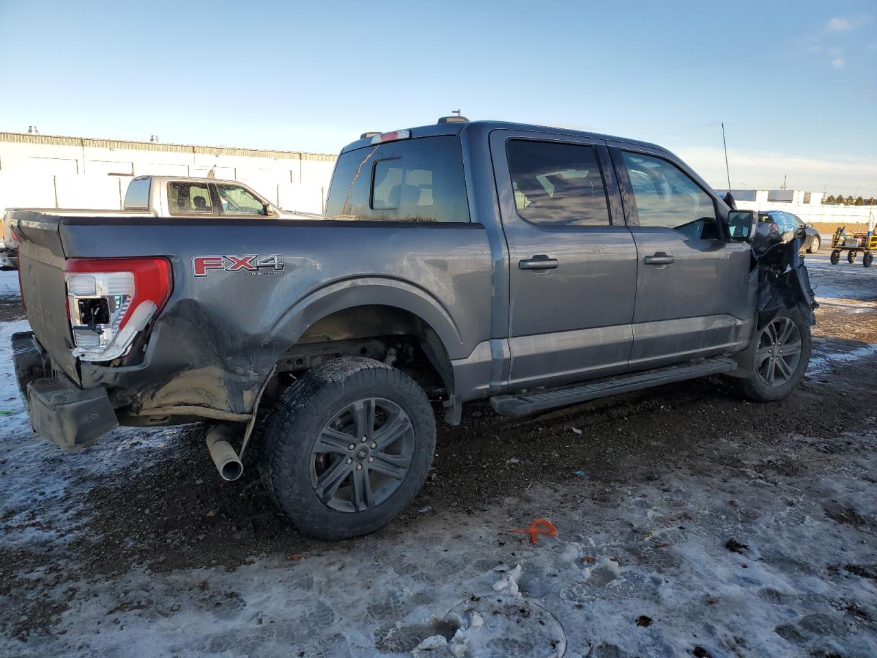 2023 Ford F-150 VIN 1FTFW1E80PFB46273 Copart auction photo, all over / undercarriage damage thumbnail 3