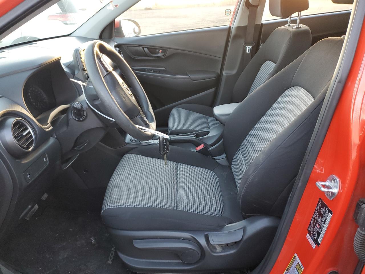 2019 Hyundai Kona VIN KM8K1CAA8KU204504 Copart auction photo, rear end damage thumbnail 7