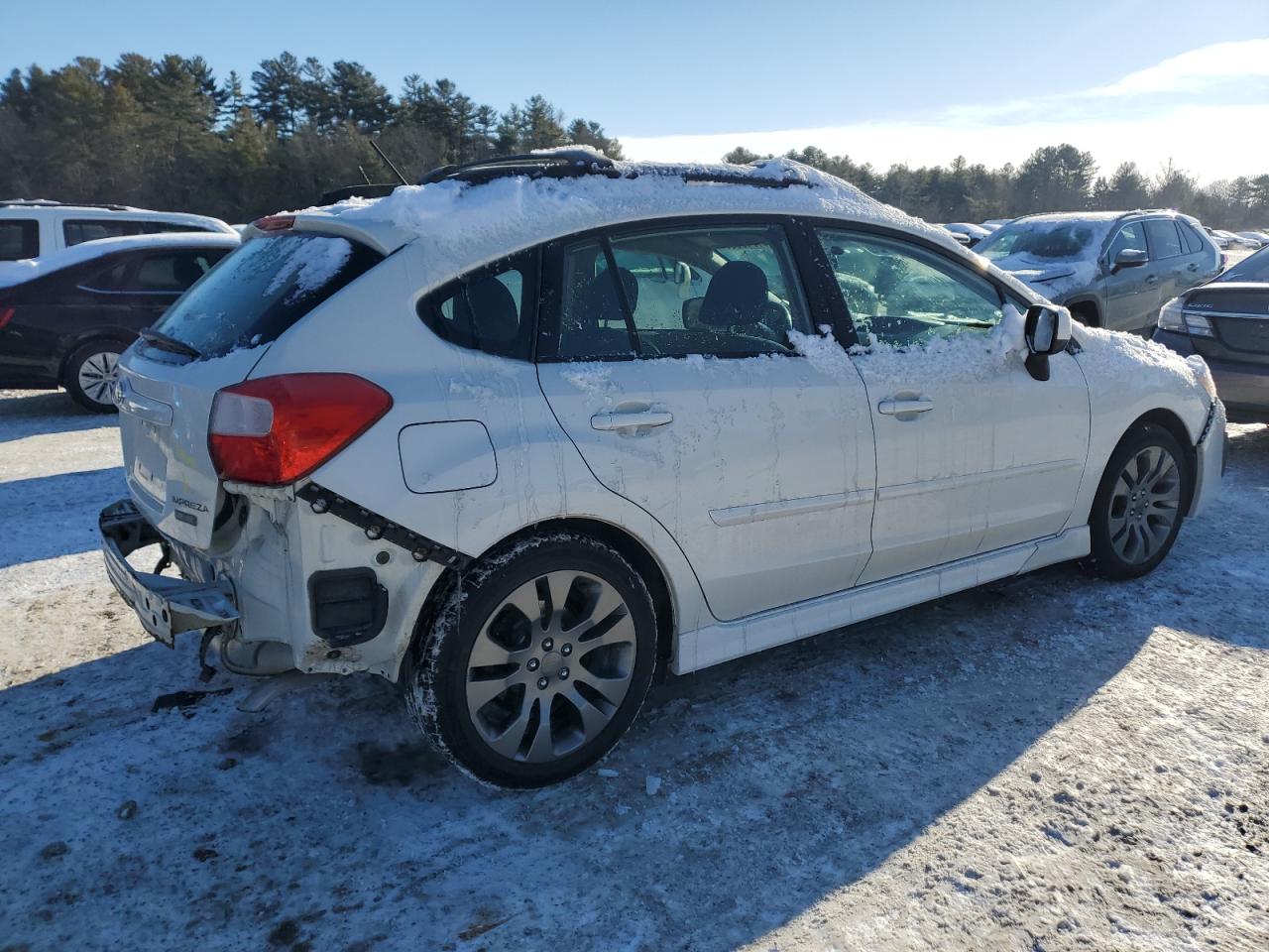 2014 Subaru Impreza VIN JF1GPAL62E9326004 Copart auction photo, rear end damage thumbnail 3