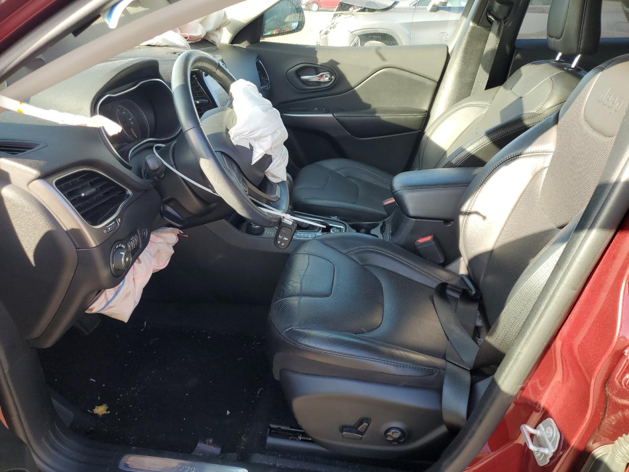 2019 Jeep Grand Cherokee VIN 1C4PJMDX2KD400437 Copart auction photo, front end / side damage thumbnail 7