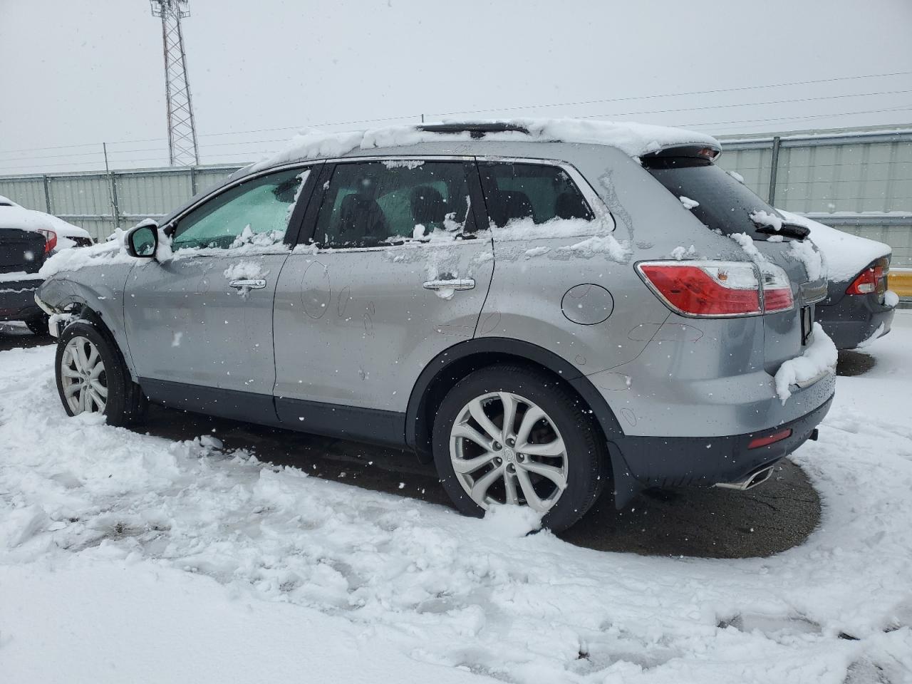 2011 Mazda CX-9 VIN JM3TB3DA4B0330696 Copart auction photo, front end damage thumbnail 2
