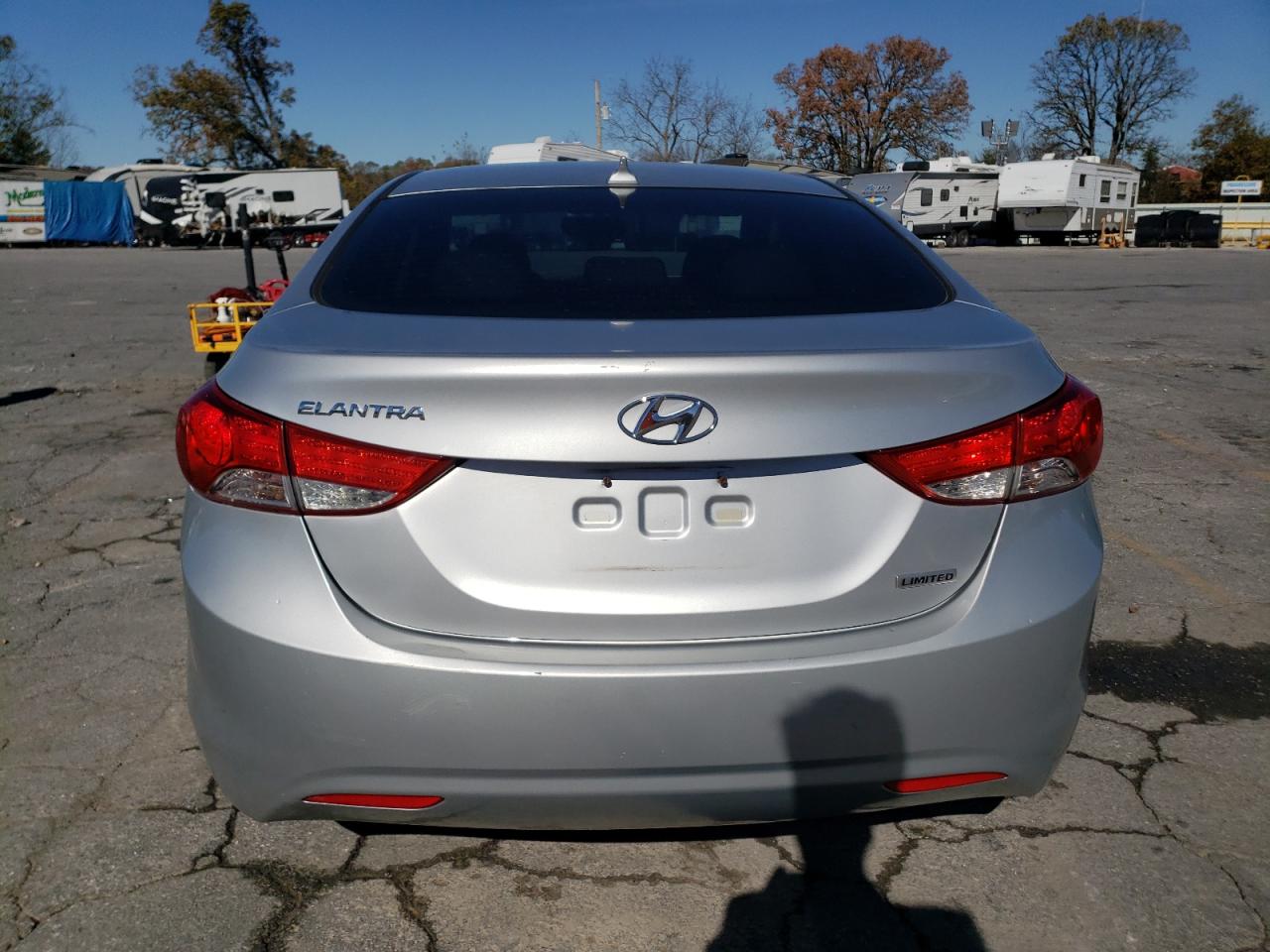 2013 Hyundai Elantra VIN 5NPDH4AE9DH281316 Copart auction photo, front end damage thumbnail 6