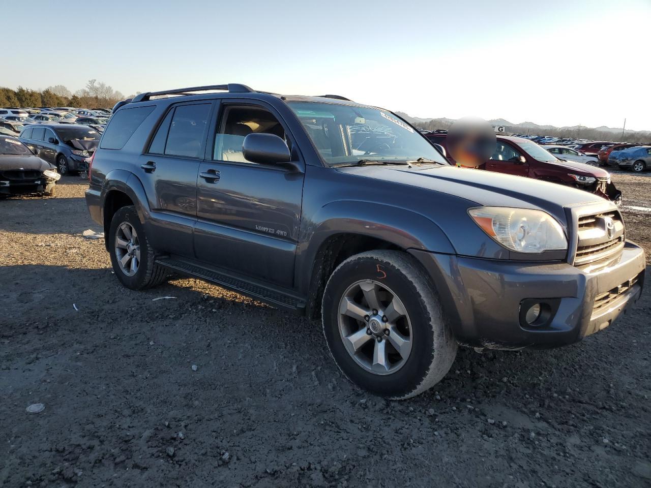 2007 Toyota 4Runner VIN JTEBT17R878040912 Copart auction photo, side damage thumbnail 4