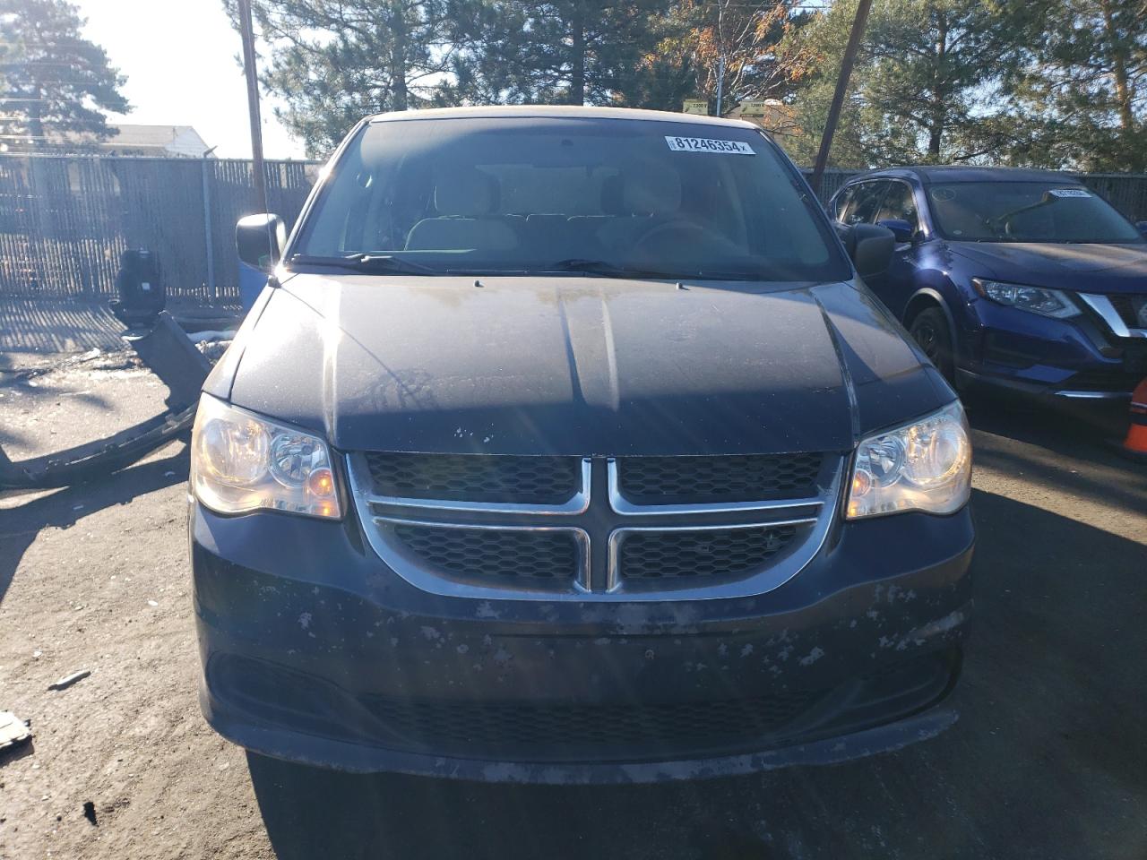2013 Dodge Caravan VIN 2C4RDGBGXDR791566 Copart auction photo, rear end / side damage thumbnail 5
