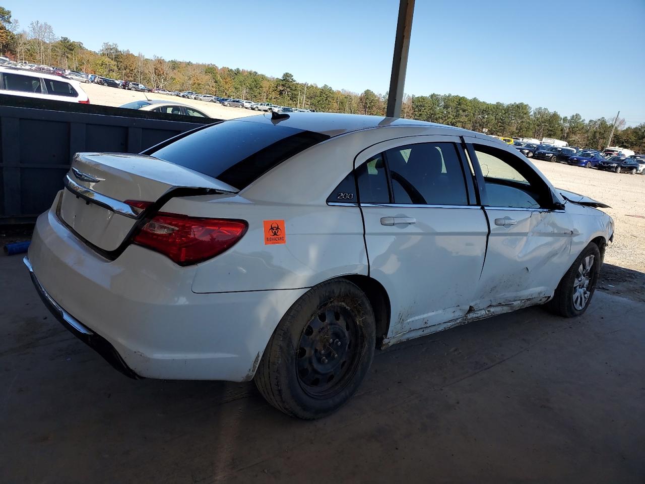 2013 Chrysler 200 VIN 1C3CCBAG6DN726759 Copart auction photo, all over damage thumbnail 3