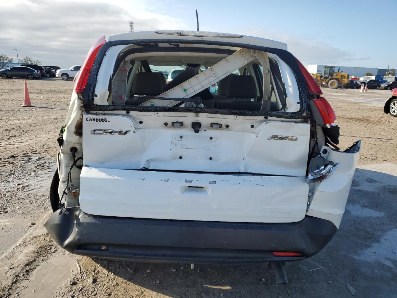 2012 Honda CR-V VIN 2HKRM4H36CH625463 Copart auction photo, all over damage thumbnail 6