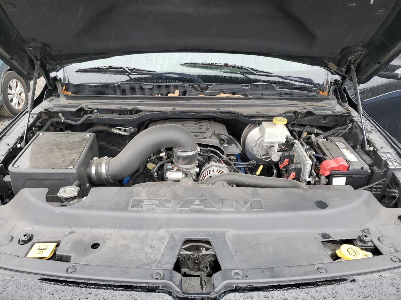 2019 RAM 1500 VIN 1C6RREBT6KN822218 Copart auction photo, rear end / side damage thumbnail 12