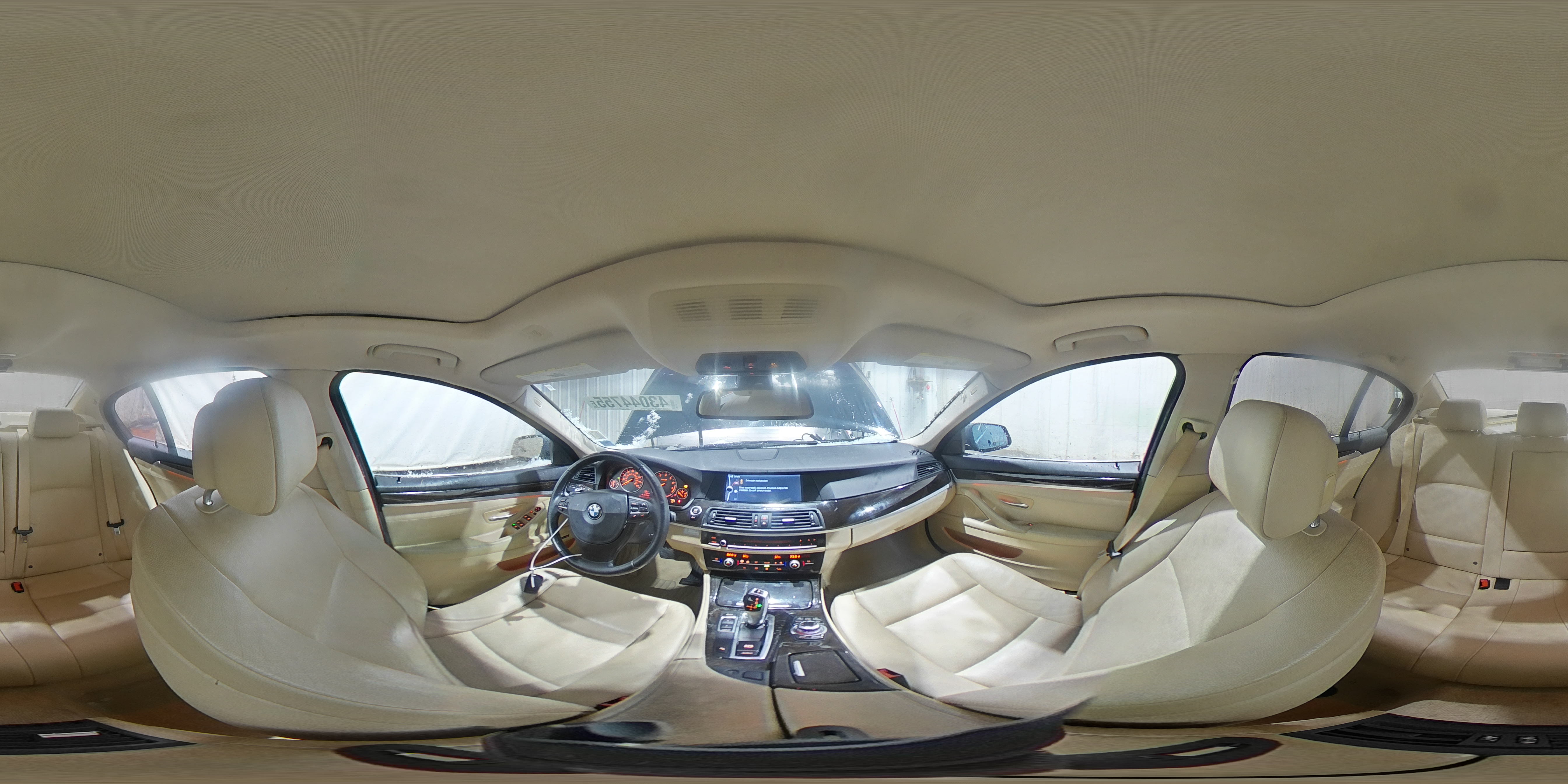 2012 BMW 5er VIN WBAXG5C56CDW24863 Copart auction photo, vandalism damage thumbnail 14