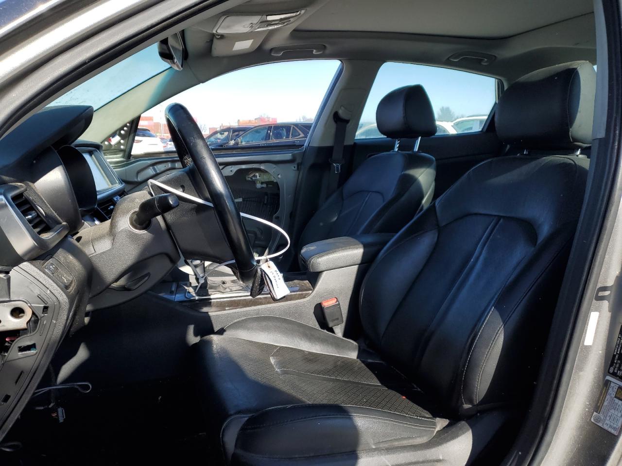 2017 KIA Optima VIN 5XXGU4L3XHG131303 Copart auction photo, front end damage thumbnail 7