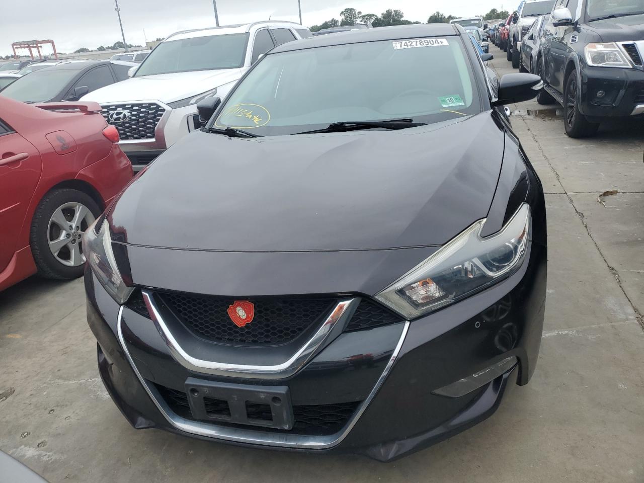 2016 Nissan Maxima VIN 1N4AA6AP4GC396013 Copart auction photo, water/flood damage thumbnail 5