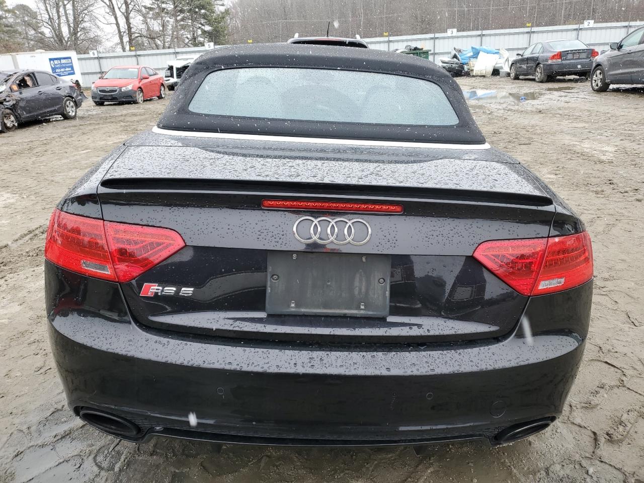 2014 Audi RS5 VIN WUAC6AFH5EN900162 Copart auction photo, rear end / front end damage thumbnail 6