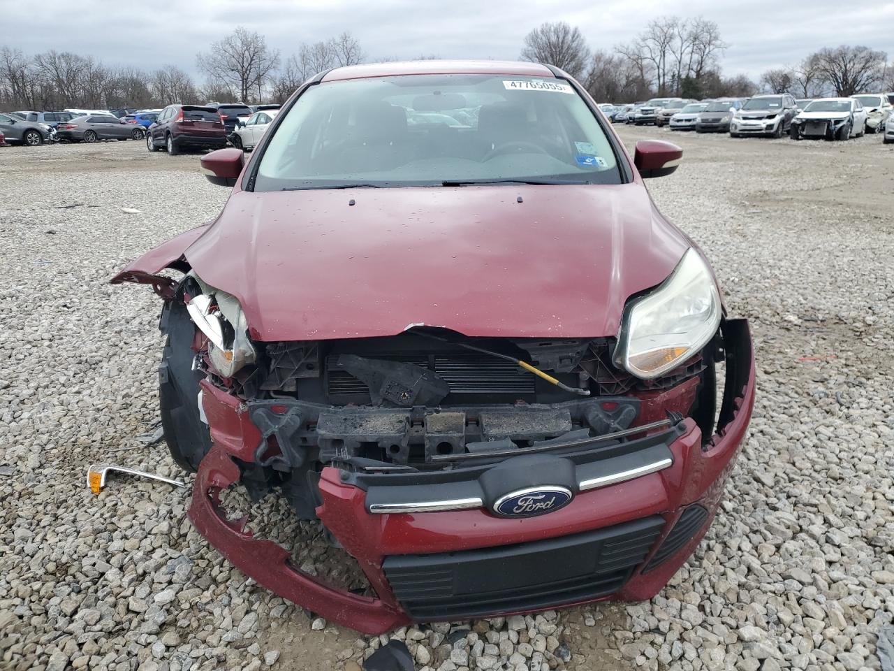 2013 Ford Focus VIN 1FADP3K26DL289375 Copart auction photo, front end damage thumbnail 5