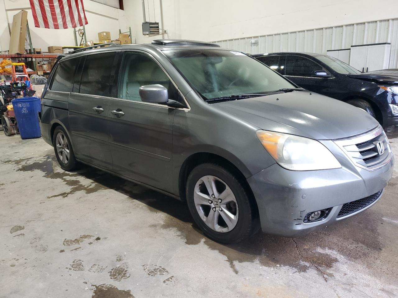 2008 Honda Odyssey VIN 5FNRL38968B054256 Copart auction photo, rear end damage thumbnail 4