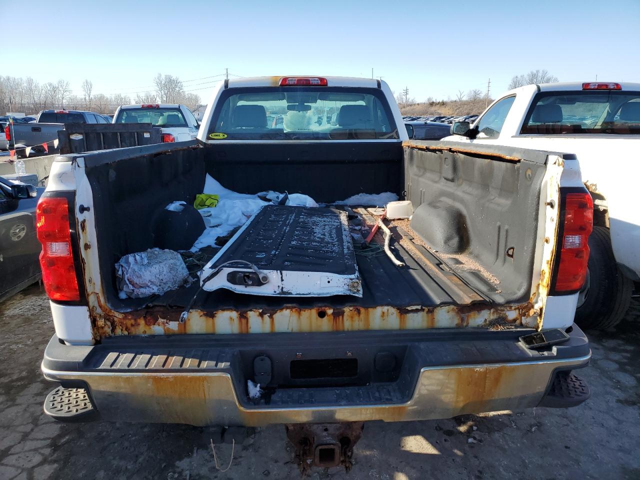 2015 Chevrolet Silverado VIN 1GC0KUEG2FZ518915 Copart auction photo, water/flood damage thumbnail 6