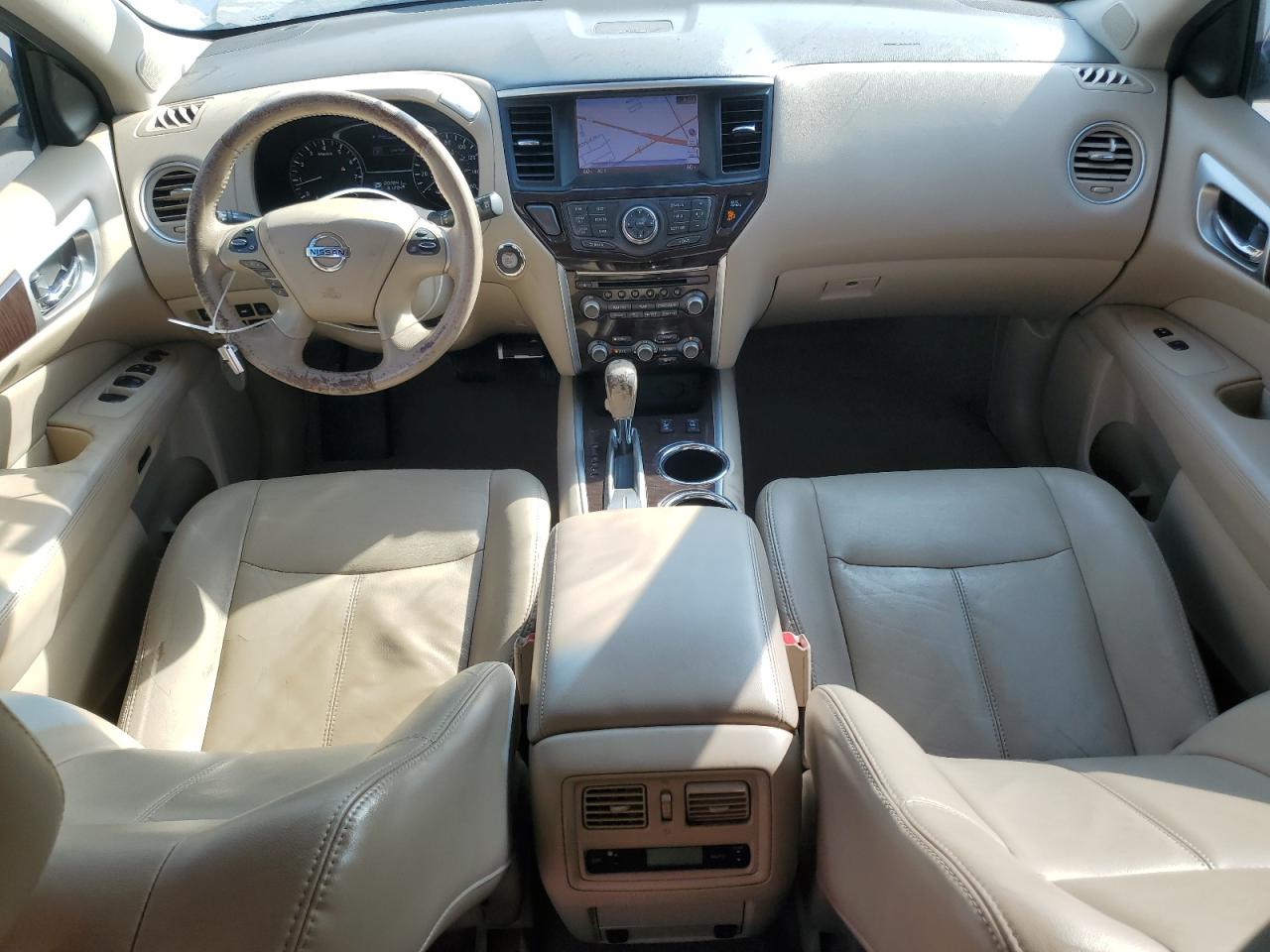 2014 Nissan Pathfinder VIN 5N1AR2MN8EC619765 Copart auction photo, front end / minor dent/scratches damage thumbnail 8
