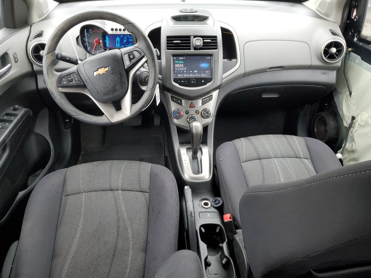 2015 Chevrolet Sonic VIN 1G1JC6SH5F4126446 Copart auction photo, frame damage / front end damage thumbnail 8