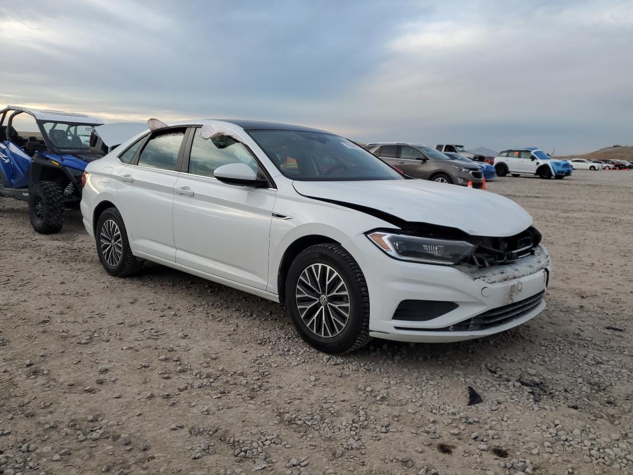2019 Volkswagen Jetta VIN 3VWE57BU1KM227114 Copart auction photo, front end damage thumbnail 4