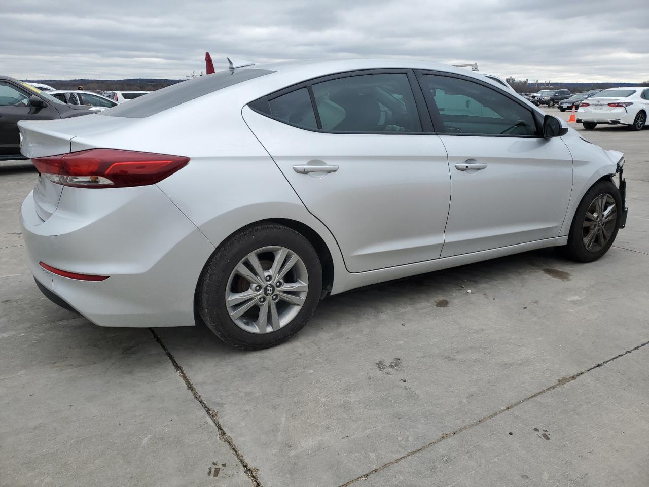 2017 Hyundai Elantra VIN 5NPD84LF7HH048658 Copart auction photo, front end damage thumbnail 3