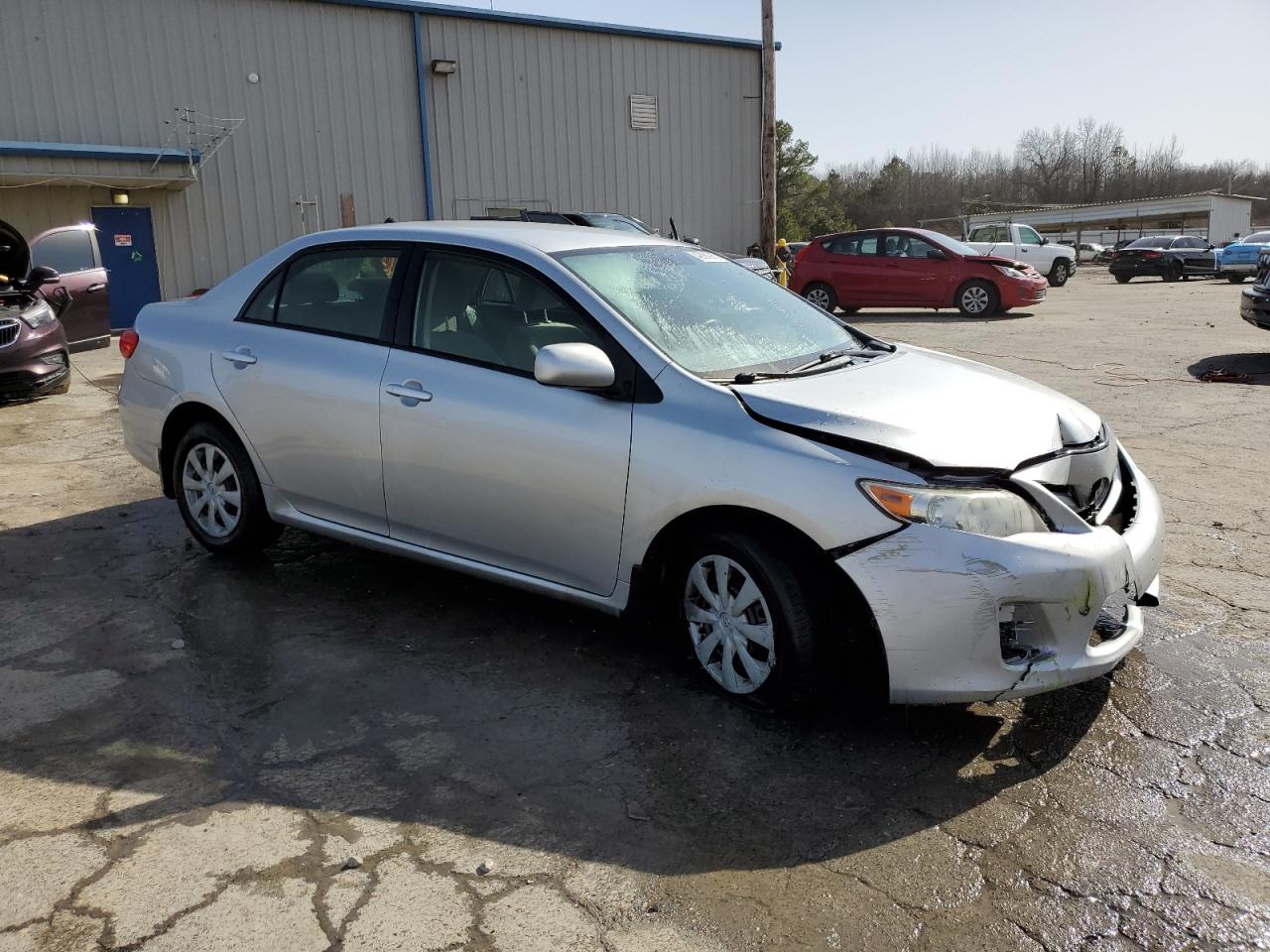 2011 Toyota Corolla VIN JTDBU4EE8B9144161 Copart auction photo, all over damage thumbnail 4