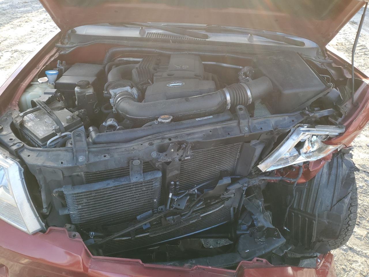 2017 Nissan Navara (Frontier) VIN 1N6AD0EV0HN701078 Copart auction photo, front end damage thumbnail 11