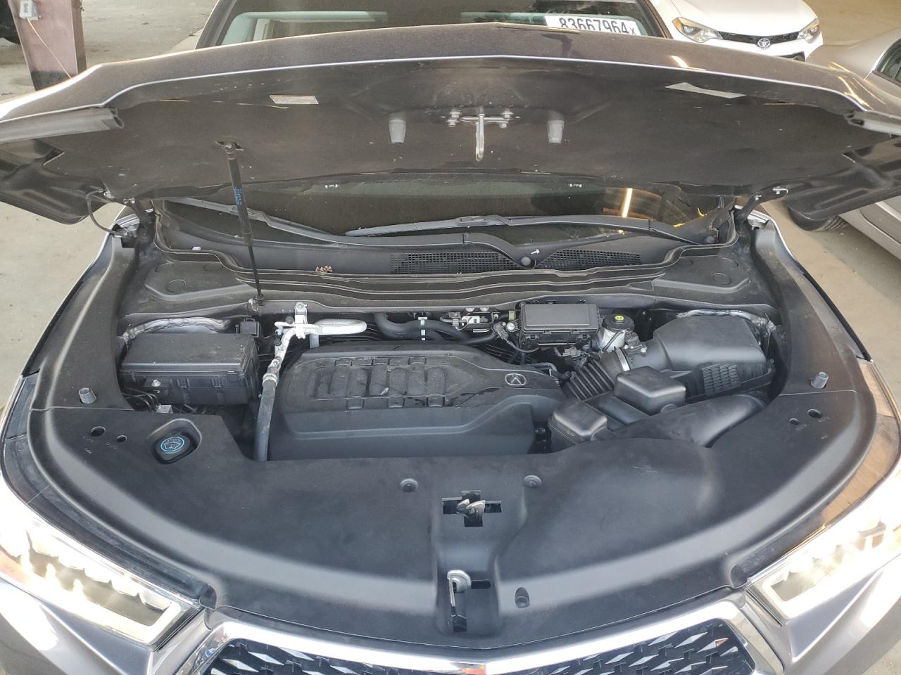 2020 Acura MDX VIN 5J8YD4H31LL009775 Copart auction photo, rear end / side damage thumbnail 12