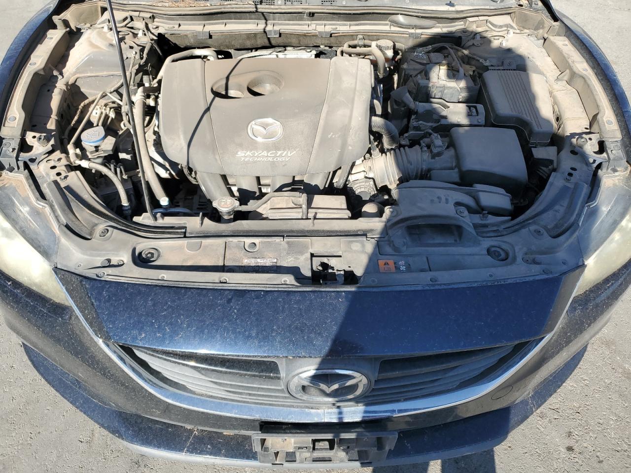 2015 Mazda 6 VIN JM1GJ1V60F1166004 Copart auction photo, rear end damage thumbnail 11