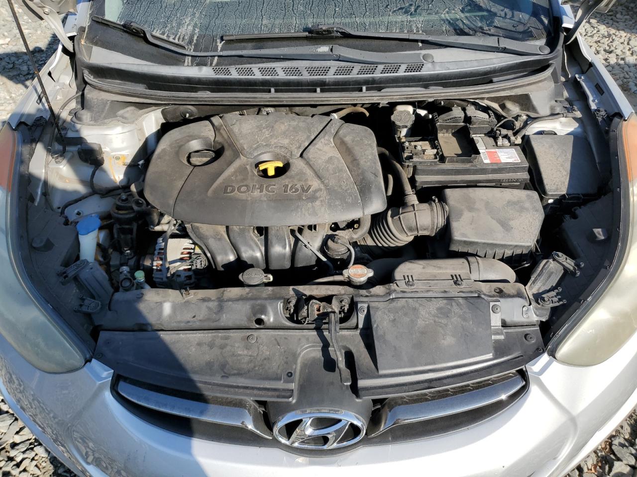 2012 Hyundai Elantra VIN 5NPDH4AE4CH148560 Copart auction photo, vandalism / minor dent/scratches damage thumbnail 13